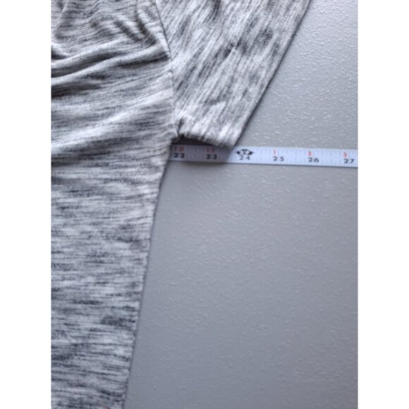 Threads 4 Thought Marled Top L Gray Short Sleeve Relaxed Lightweight Athletic - Picture 6 of 7